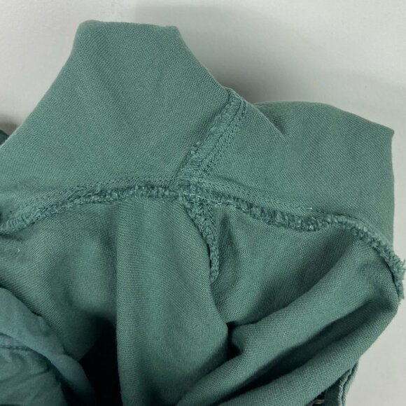 Sezane High Rise Paperbag Waist Pants Size 38 French US Size 6 Jade Green Boho - Picture 15 of 16